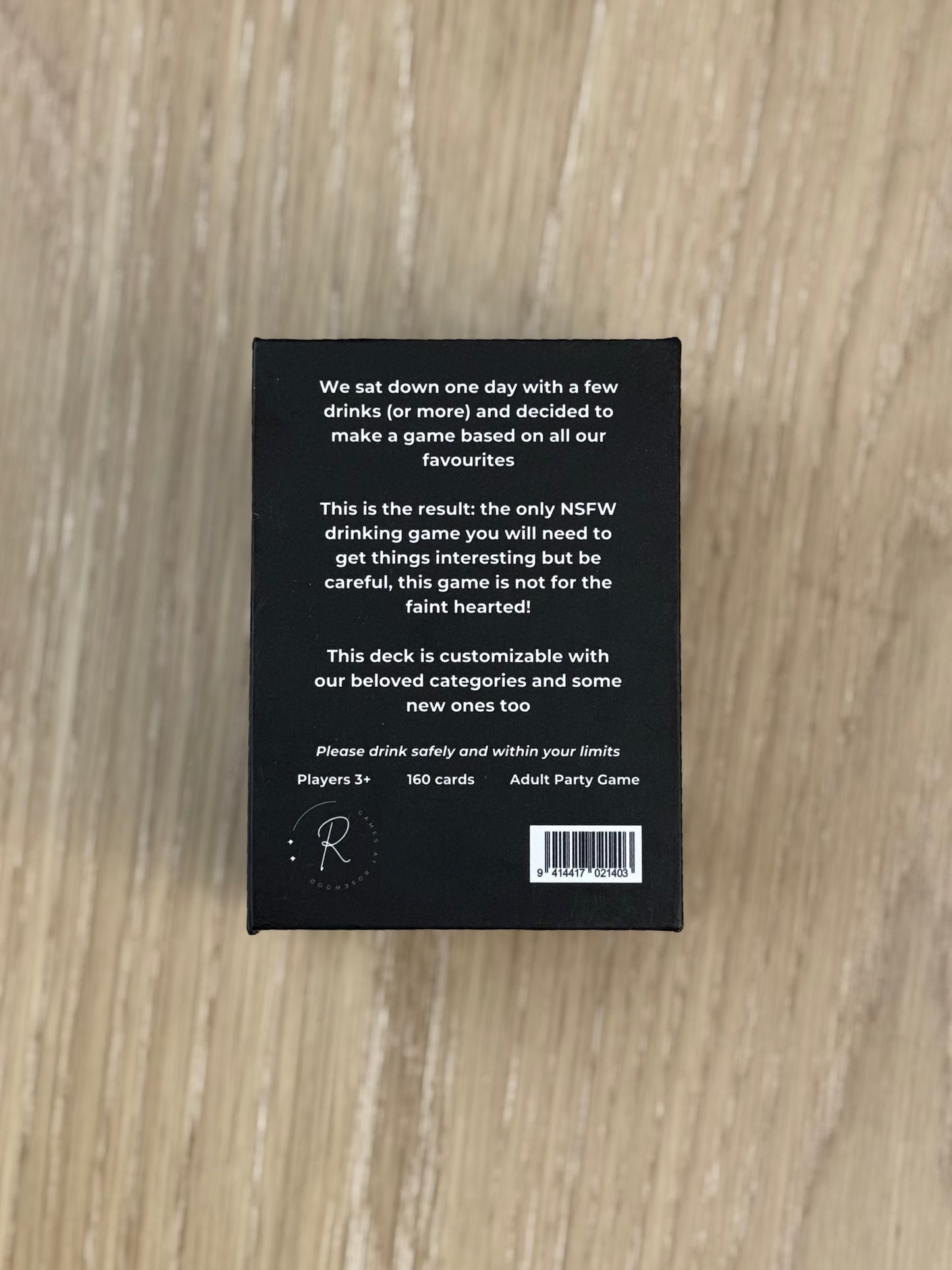 Confessions and Cocktails Drinking Game